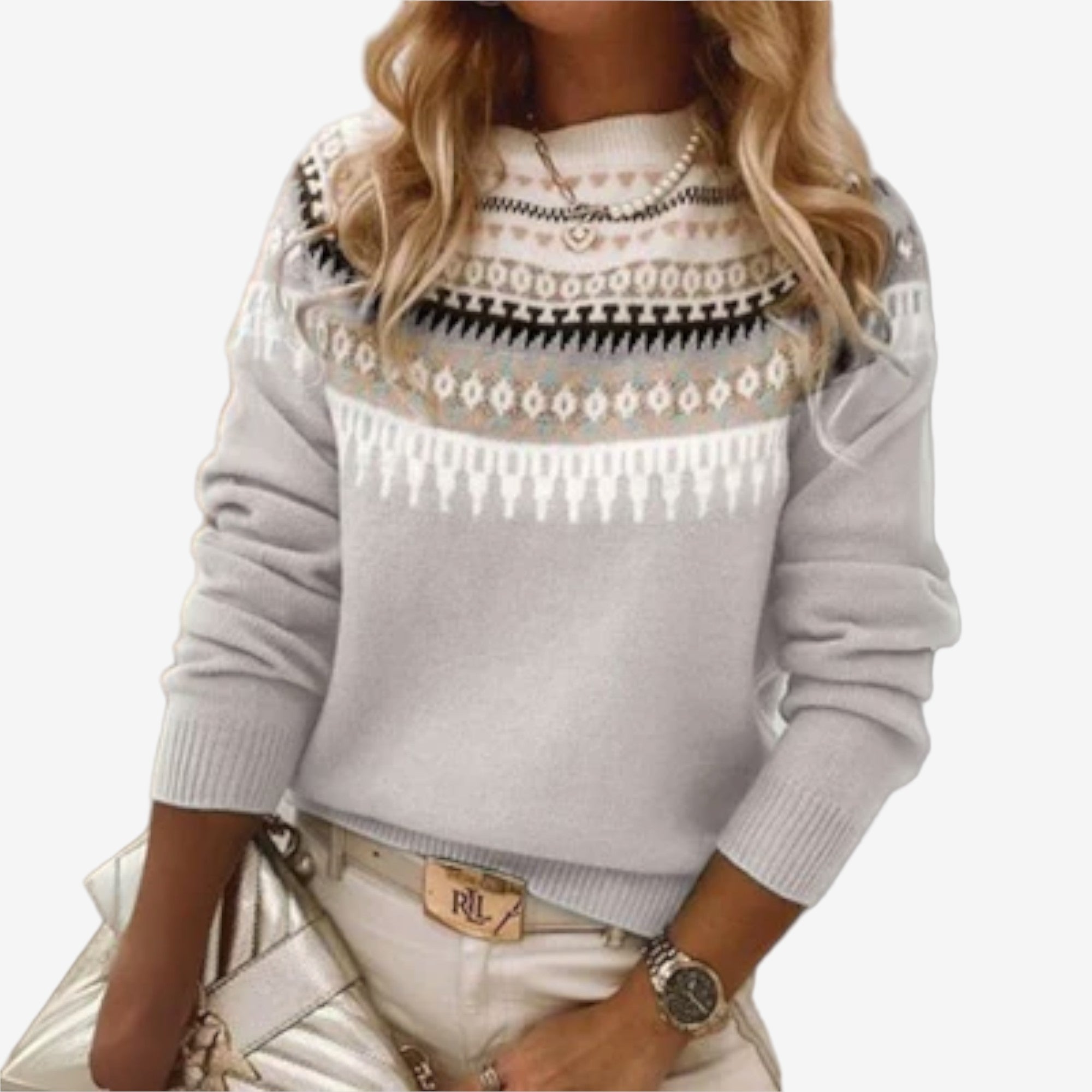 Lina™ Elegant Knit Sweater