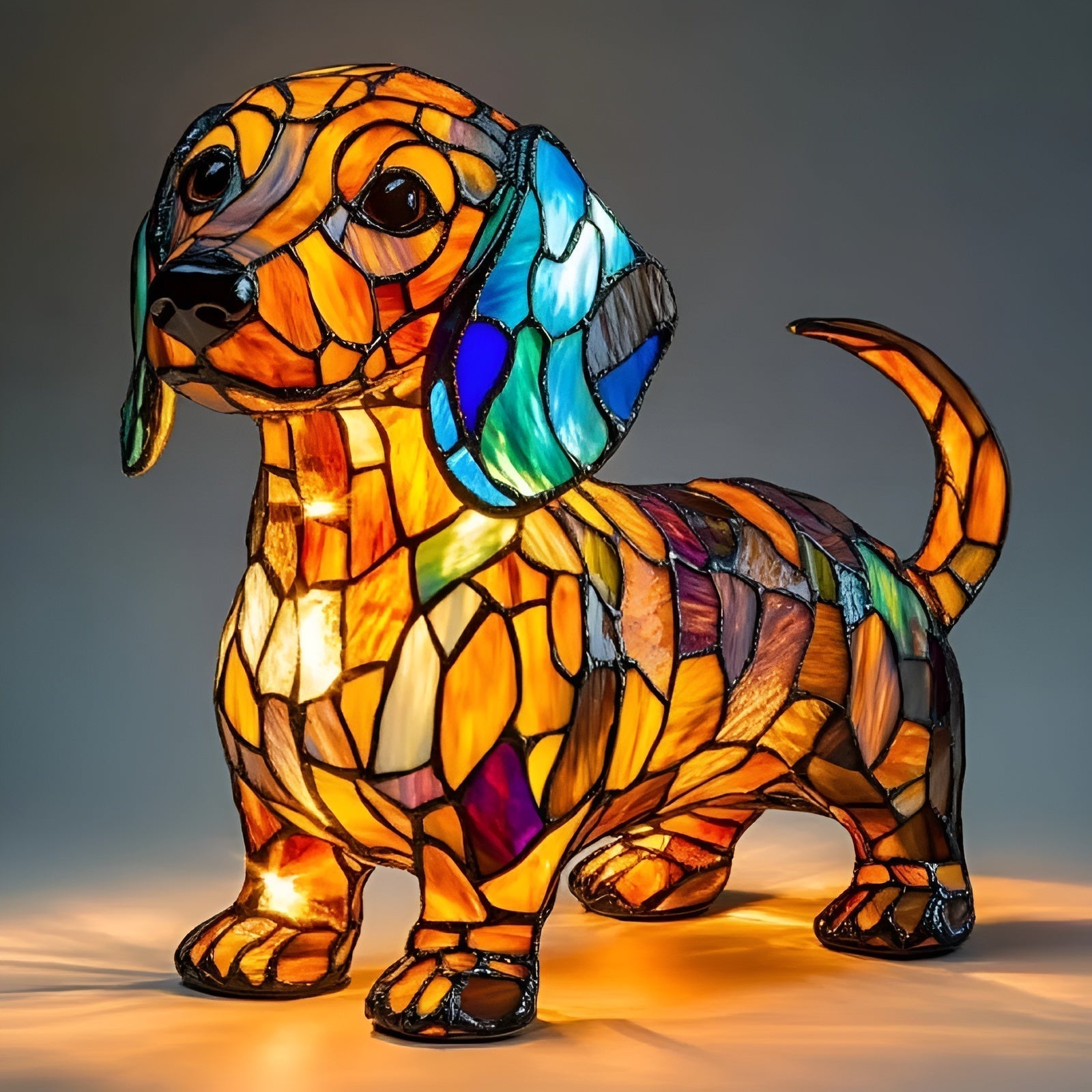 Bijou – Sparkling Dachshund Lamp