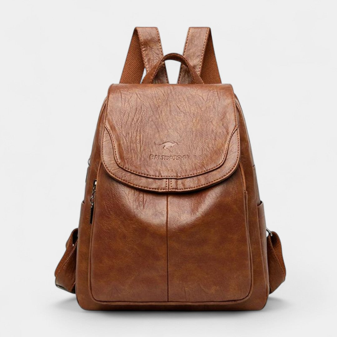 Emanuela | Chic Leather Backpack
