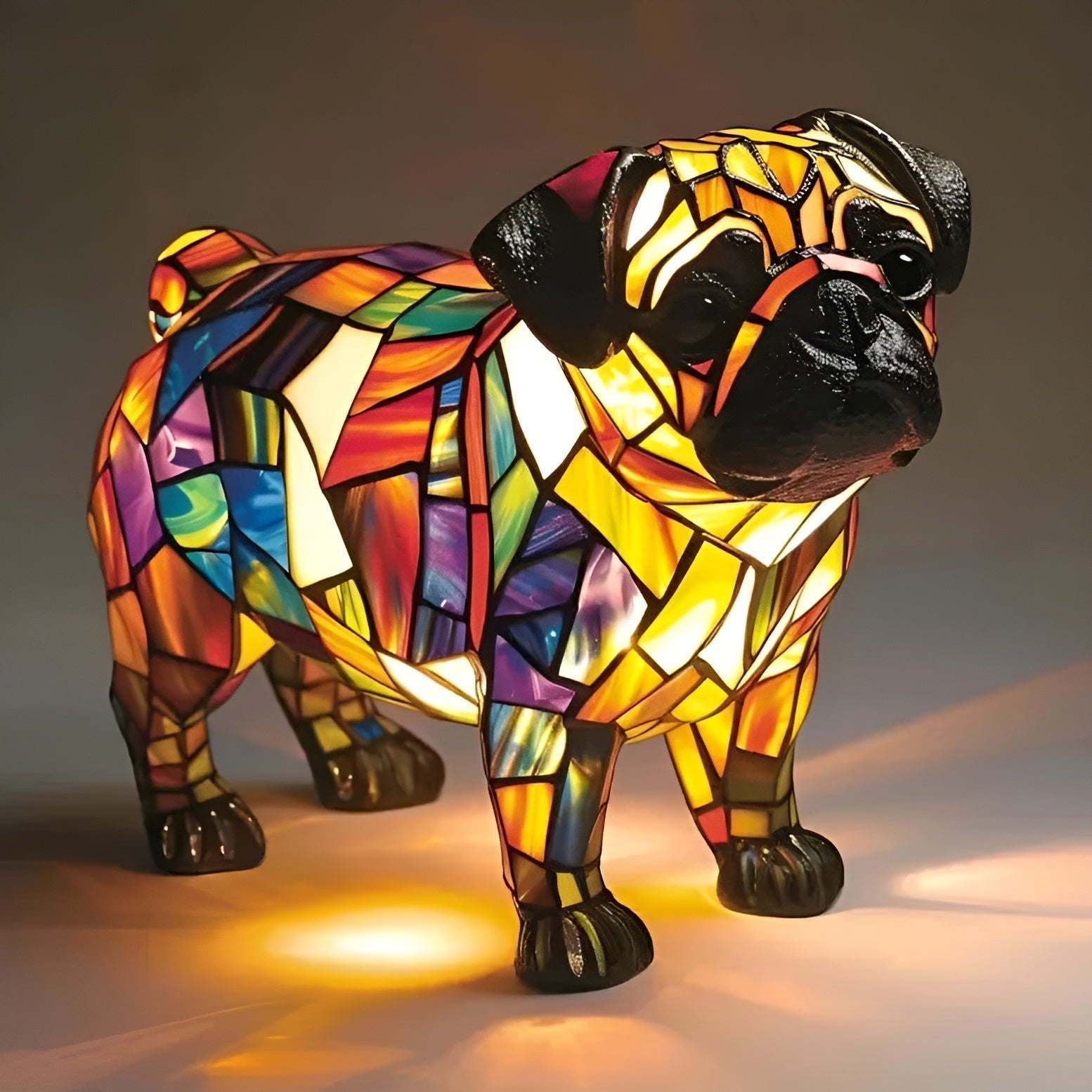 Praline – Happiness Spark Lamp for Pugs