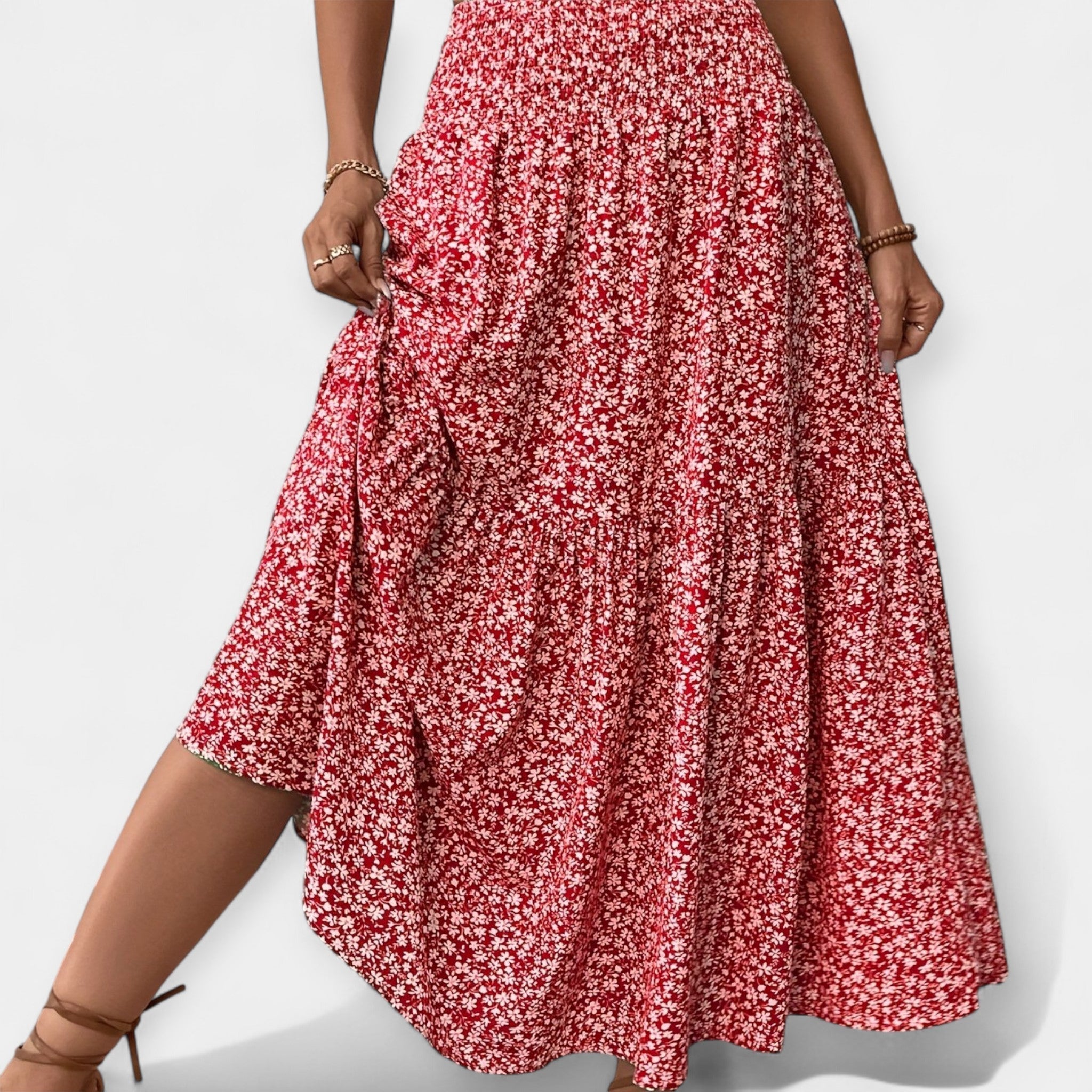 Floral Casual and Comfortable Skirt
