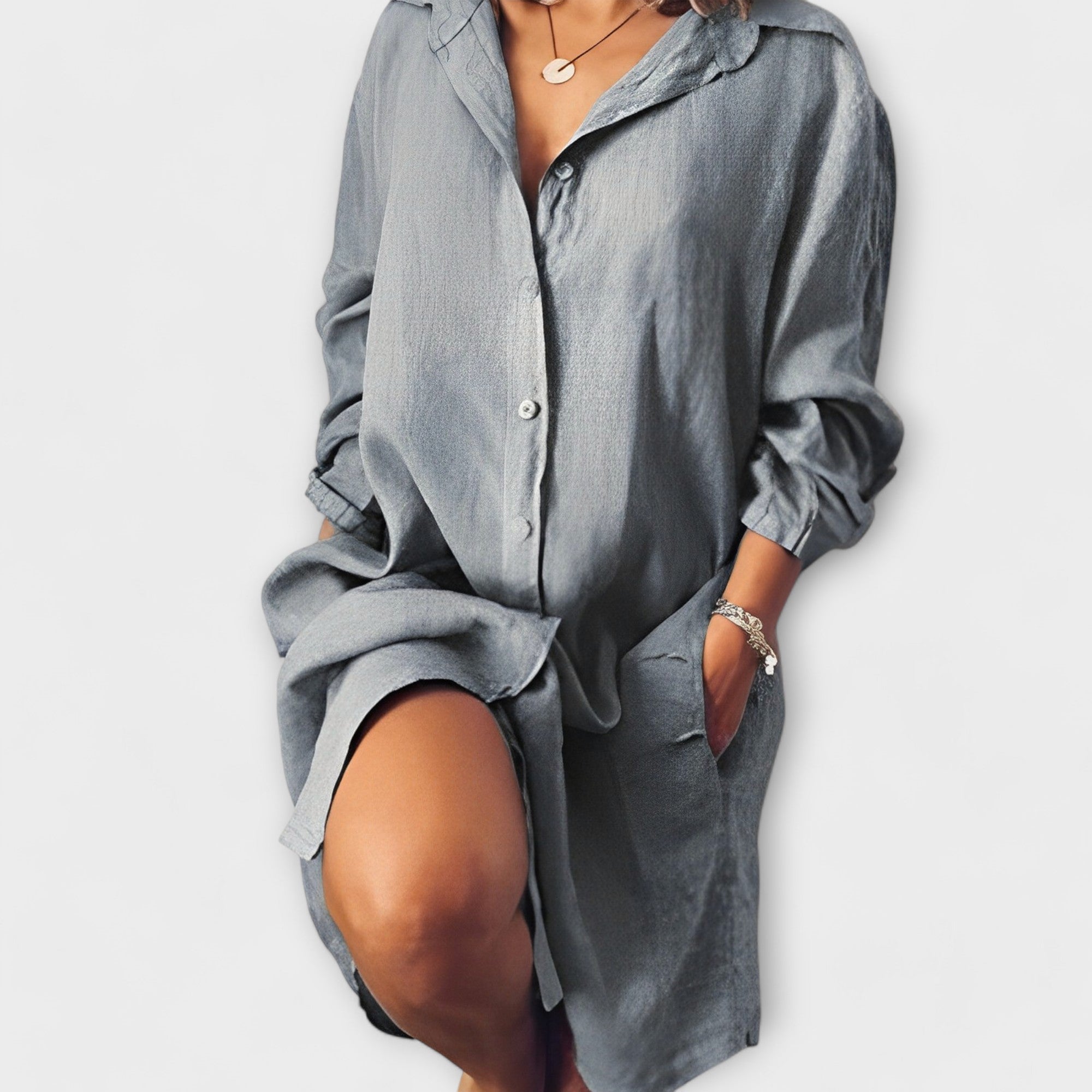 Casual Linen Blouse for Every Day