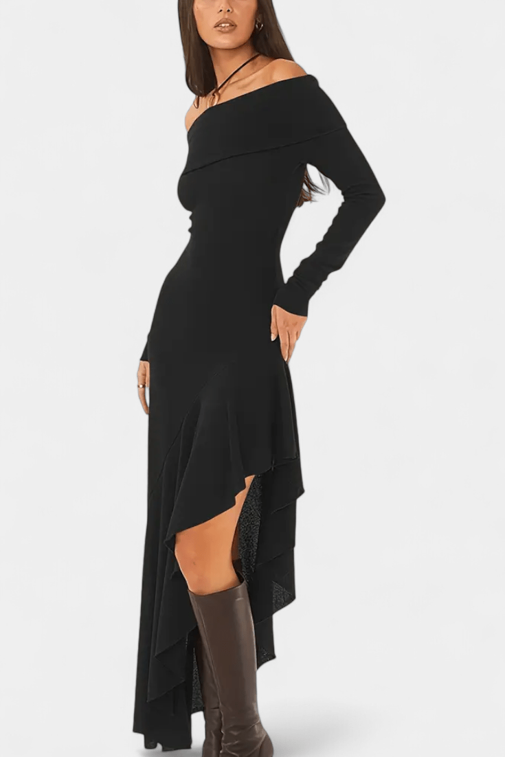 Bodil | Asymmetric Dress
