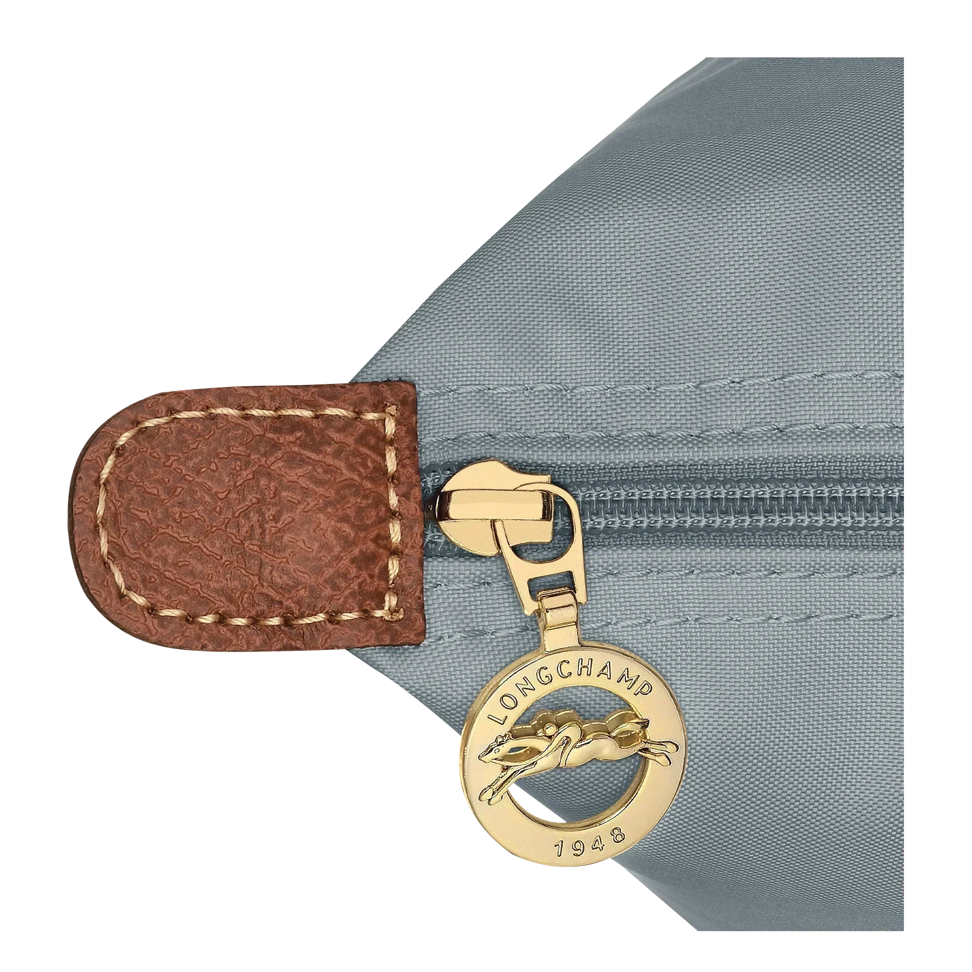 Longchamp - Large Le Pliage Bag, Steel