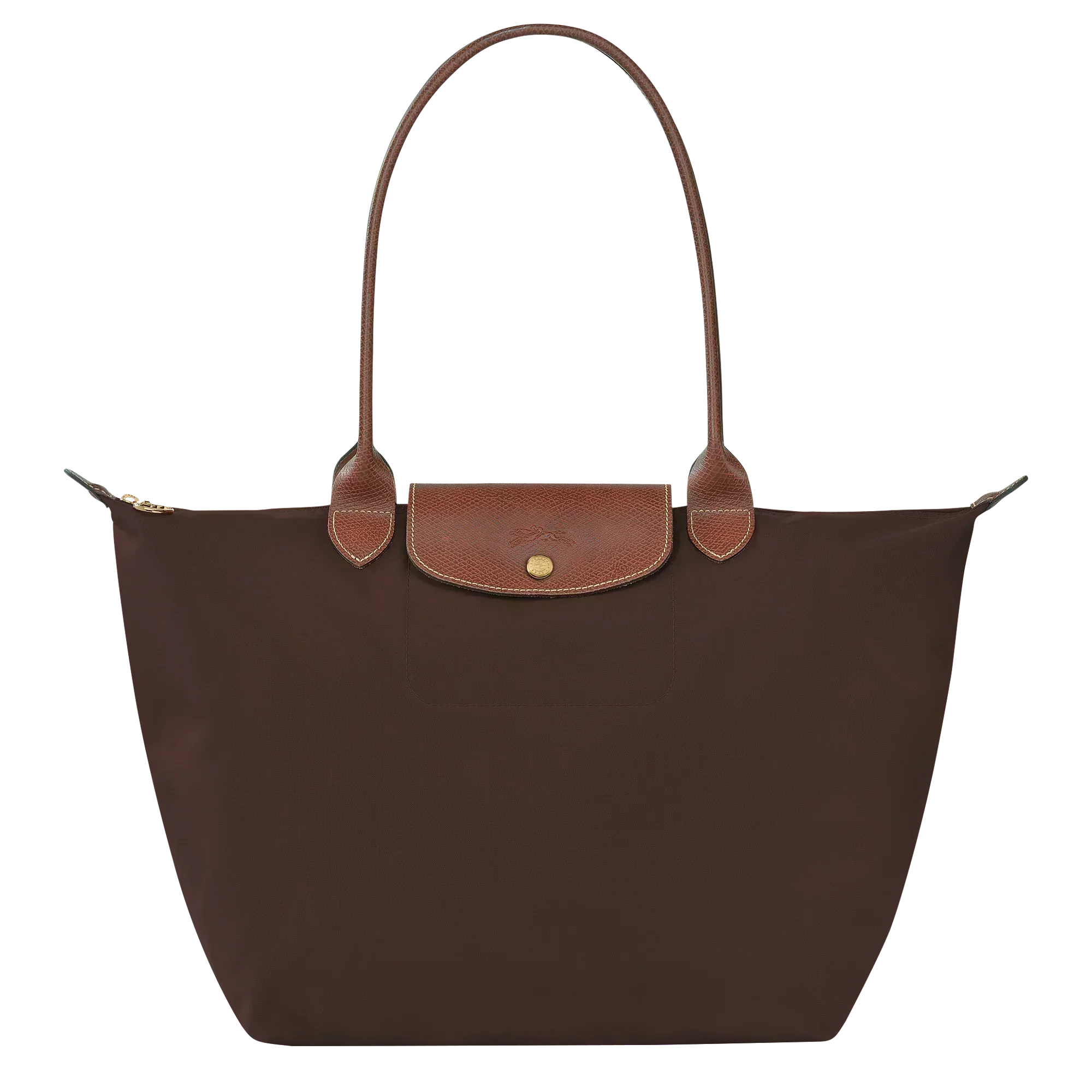 Longchamp - Large Le Pliage Bag, Ebony