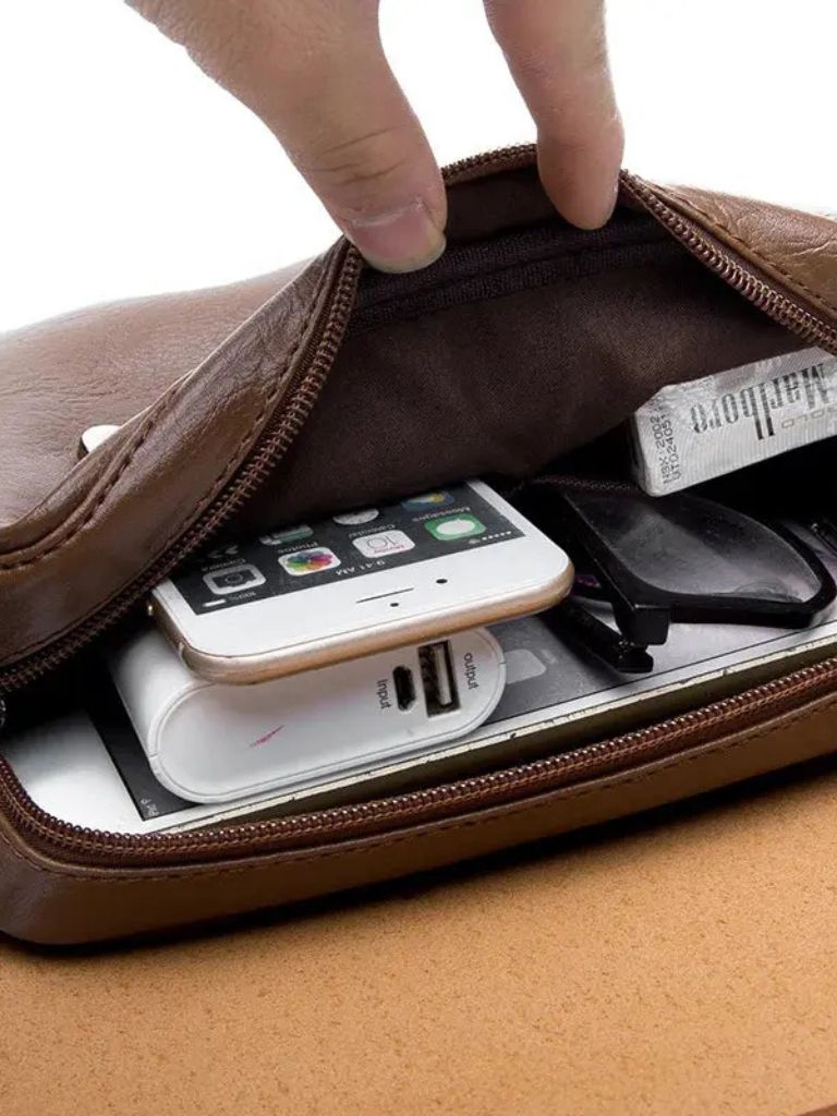 Martin™ | Milan Leather Shoulder Bag