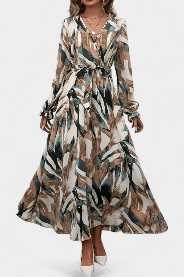 Mille | V-neck dress