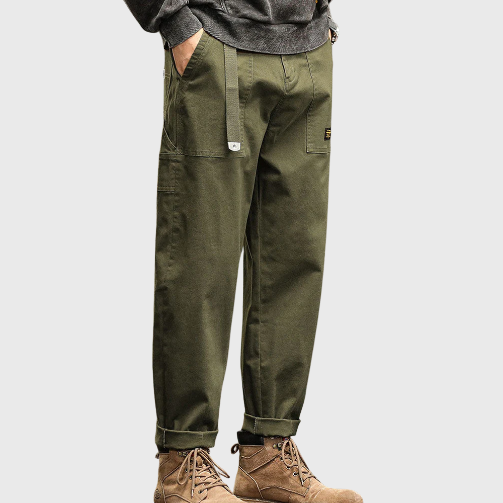Vintage Utility Casual Pants