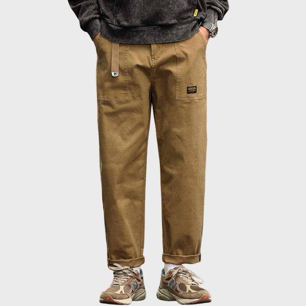 Vintage Utility Casual Pants
