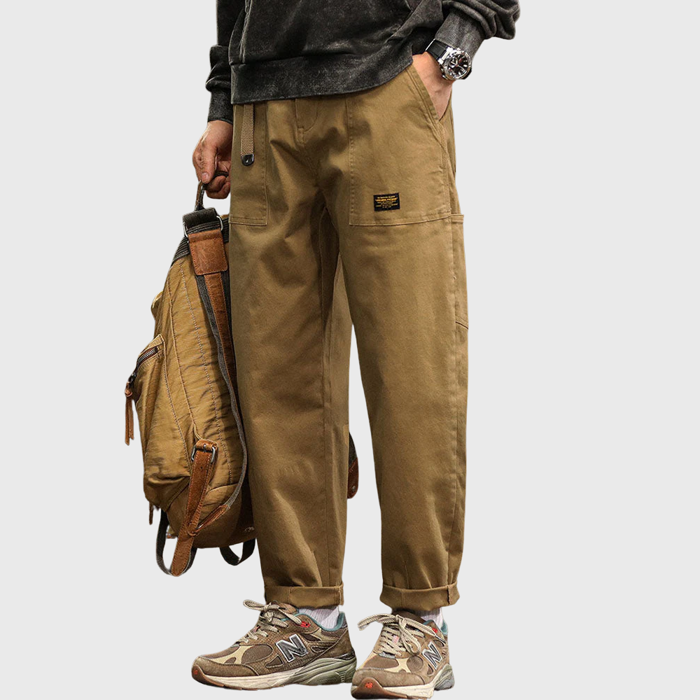 Vintage Utility Casual Pants