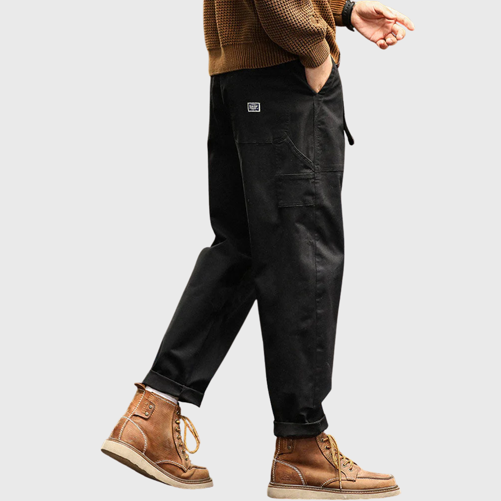 Vintage Utility Casual Pants