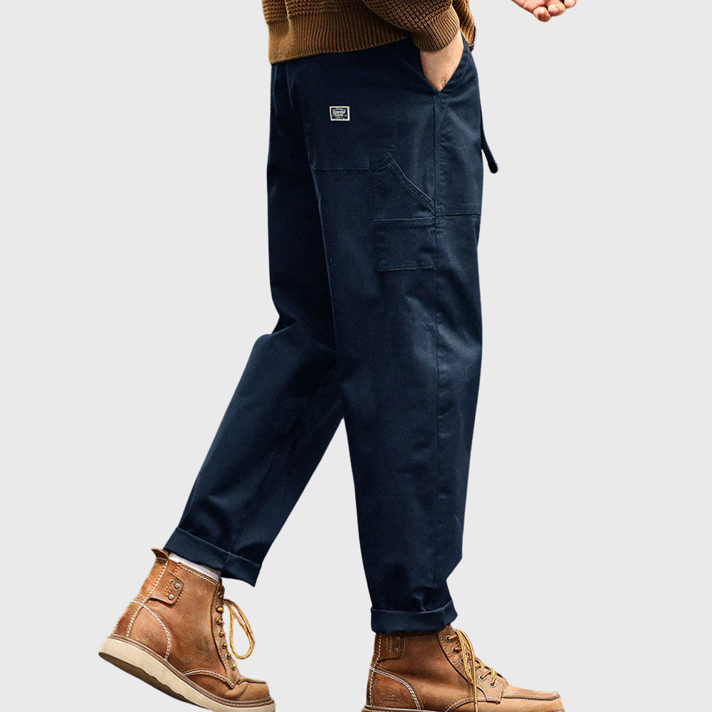 Vintage Utility Casual Pants