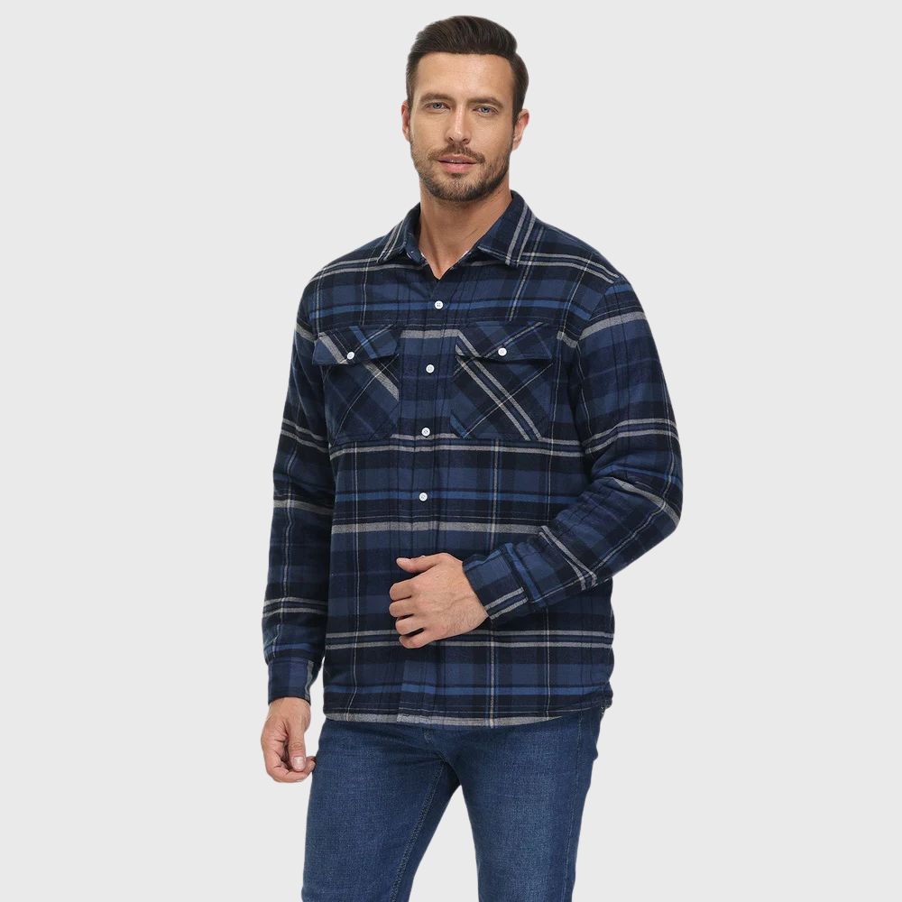 Warm Checkered Overshirt