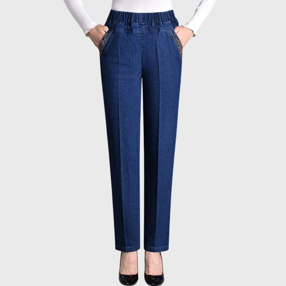 Women's Jeans with Side Pockets