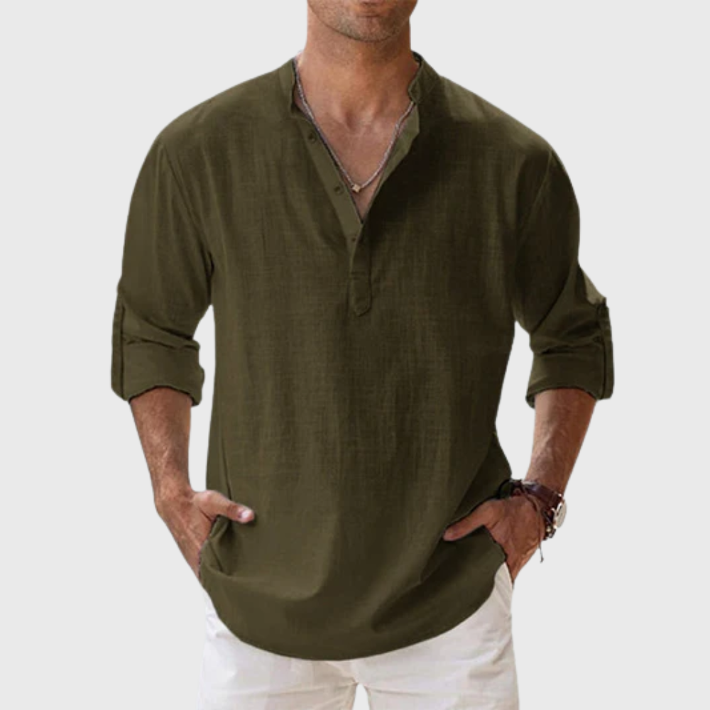 Breathable Linen Shirt
