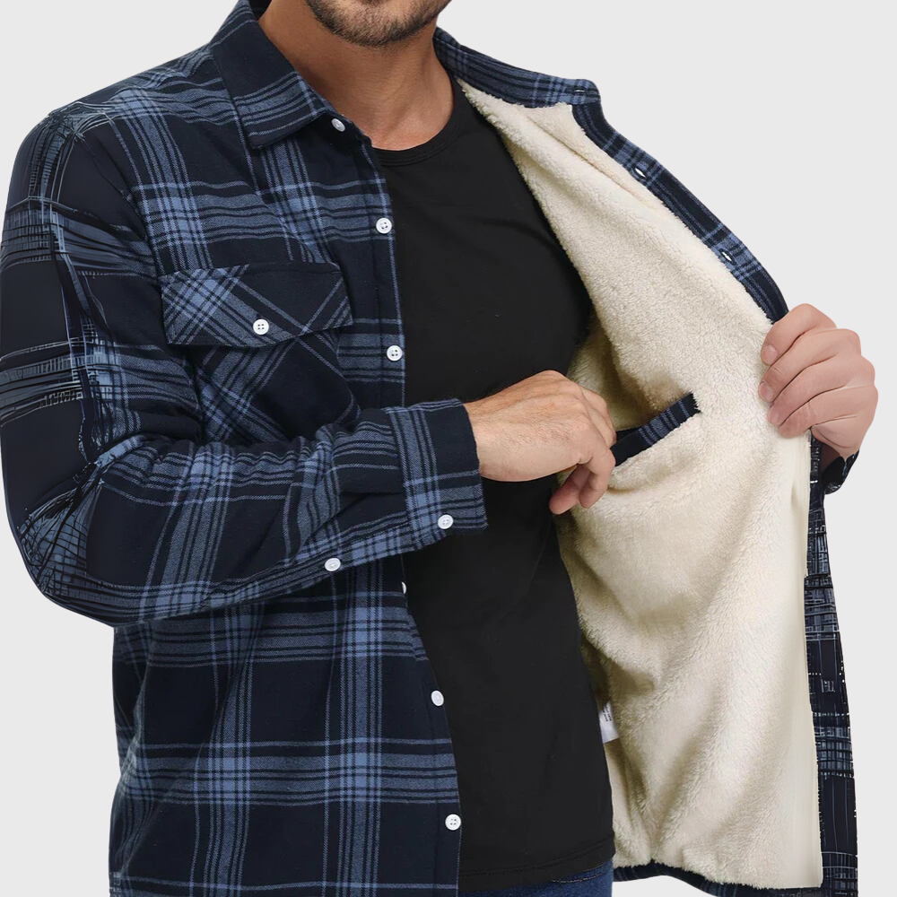 Warm Checkered Overshirt