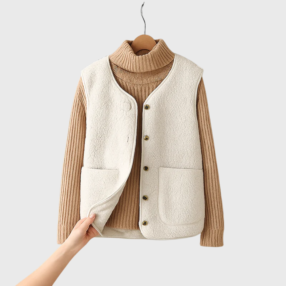 Elegant wool cardigan