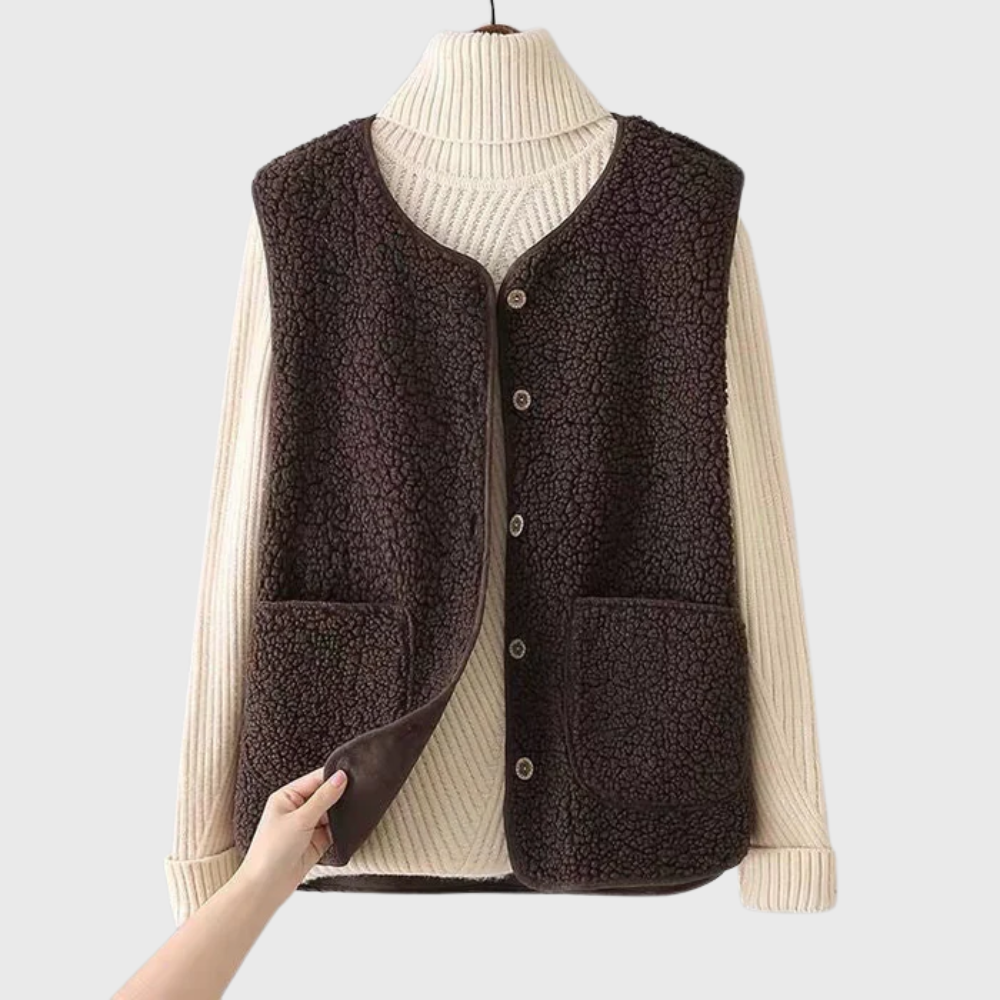 Elegant wool cardigan