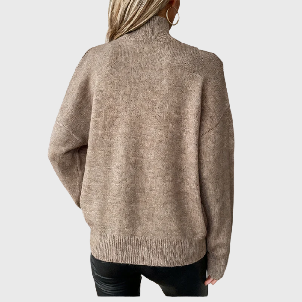 Stylish women's wool sweater