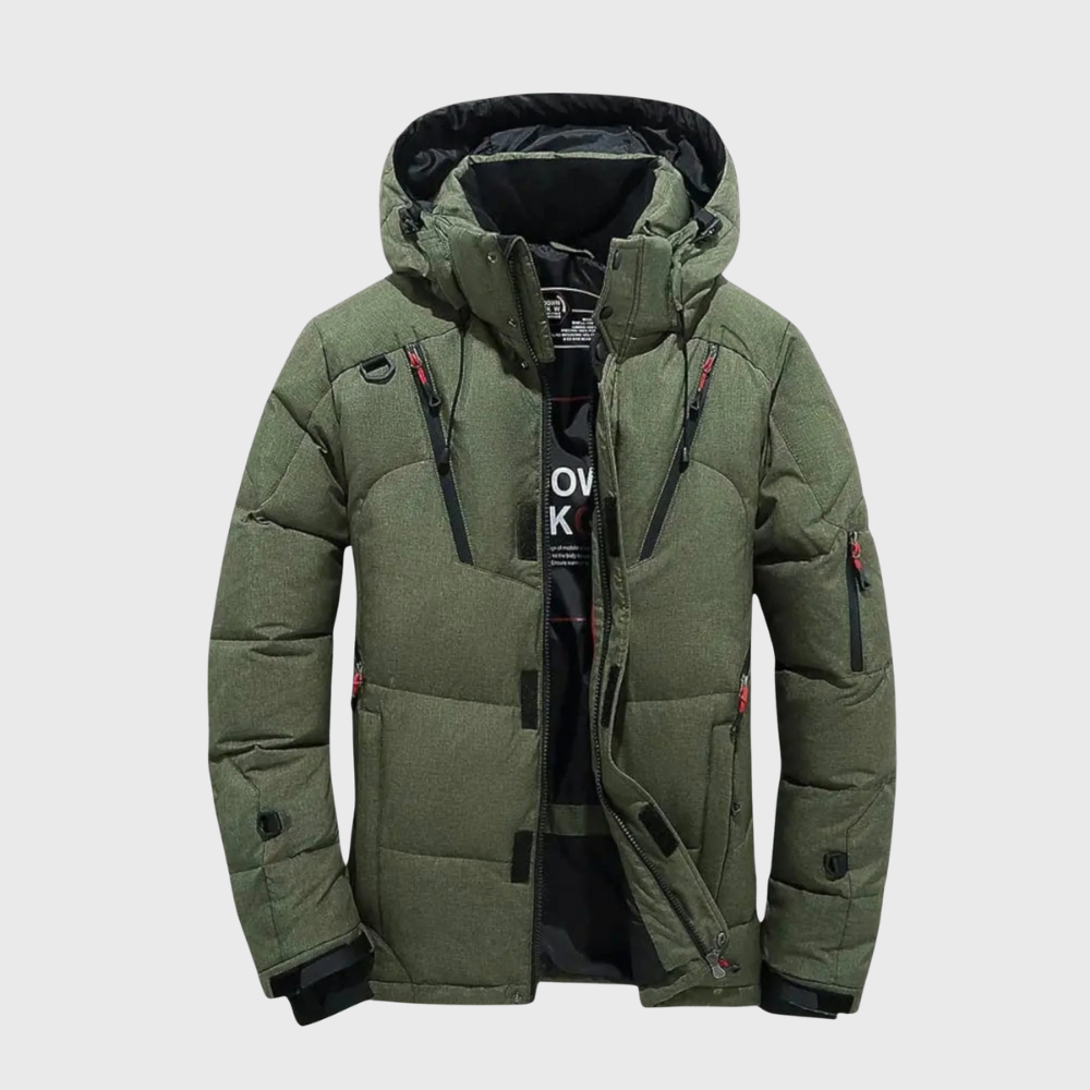 Sturdy men's winter parka