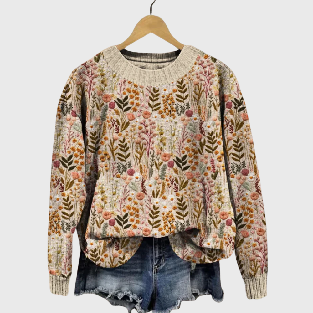 Jena | Cozy Retro Sweater