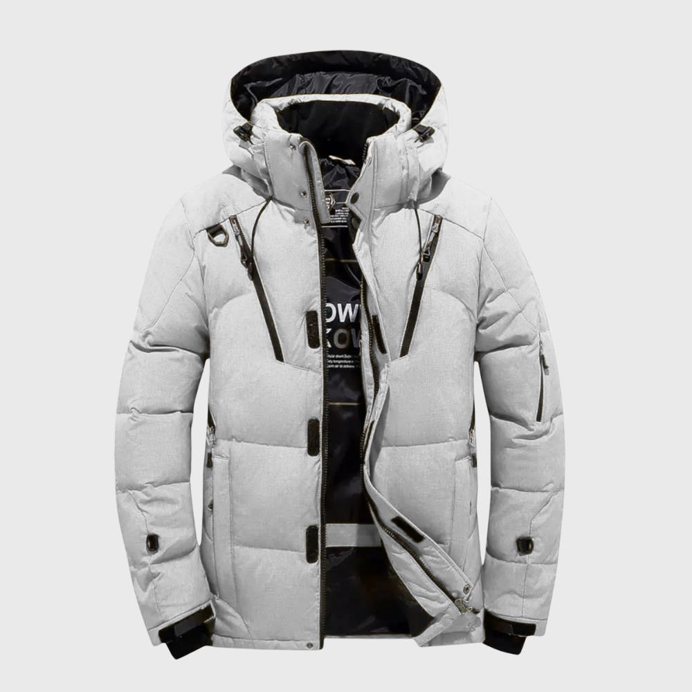 Sturdy men's winter parka