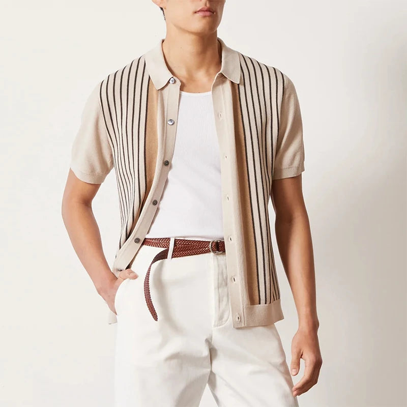 Button-Up Polo