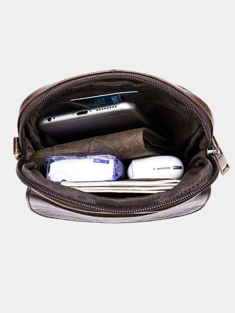 Tobias™ | Leather Crossover Bag