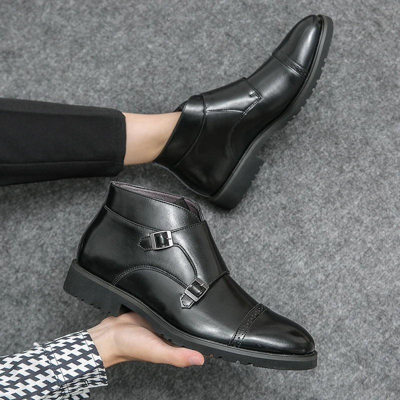Darell™ | Double Monk Strap Boots