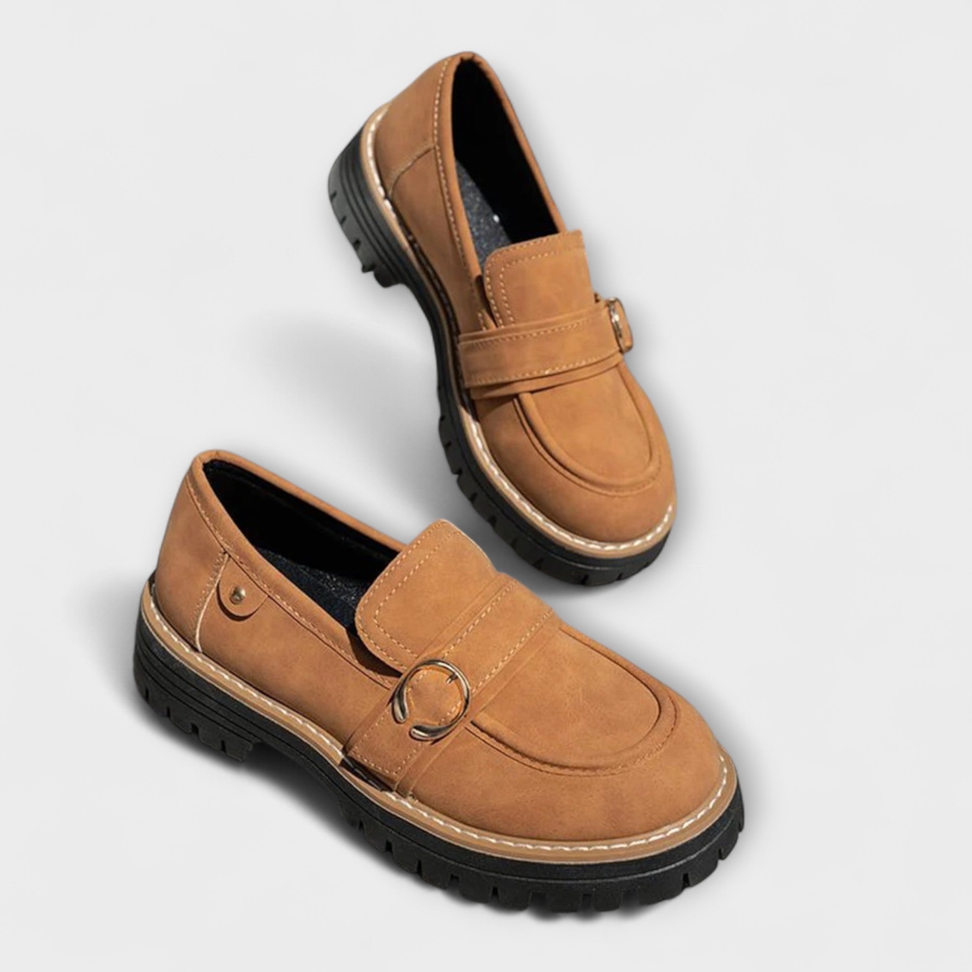 Lora™ | Casual Round Toe Moccasins