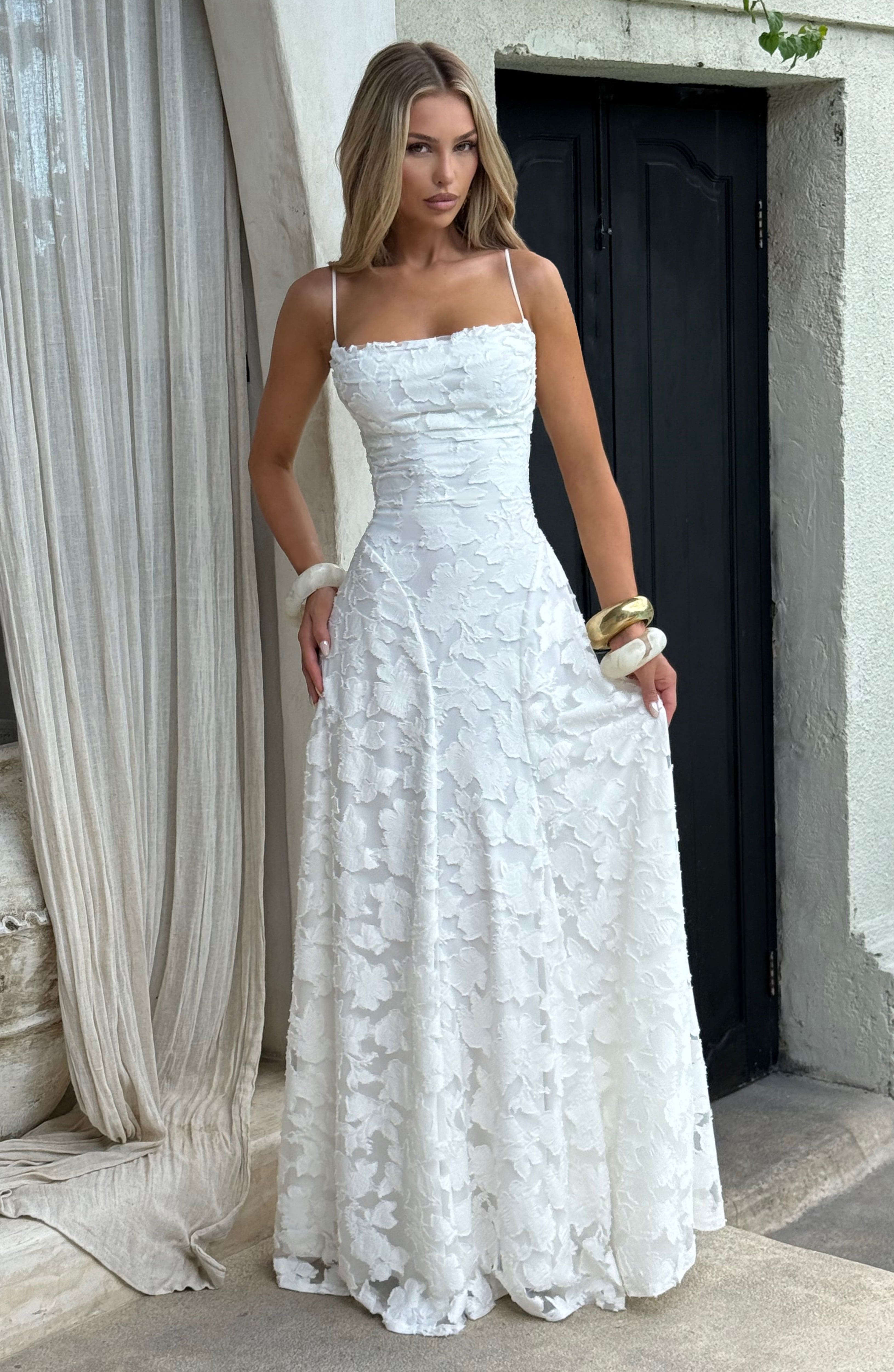 Alexander Saint Floral Maxi Dress