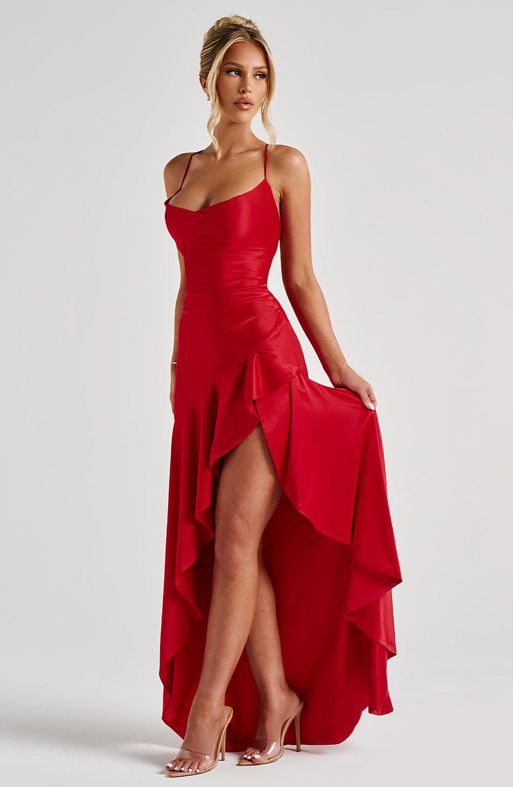 Maxi Ruffle Dress