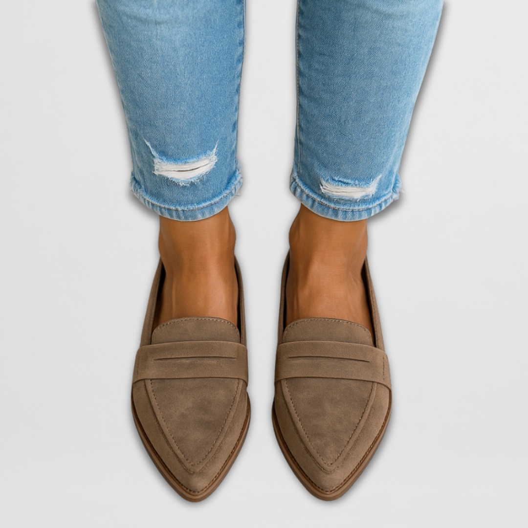 Nadia™ | Suede Loafers