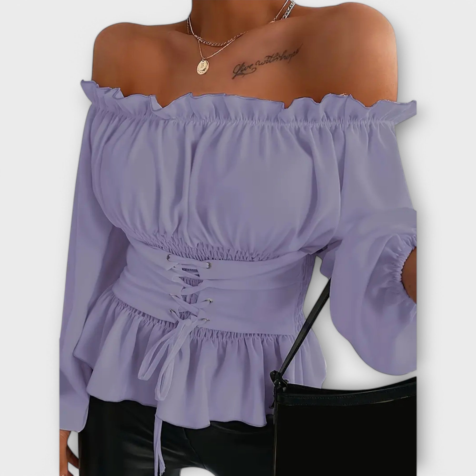 Amelia - Ruffled Blouse