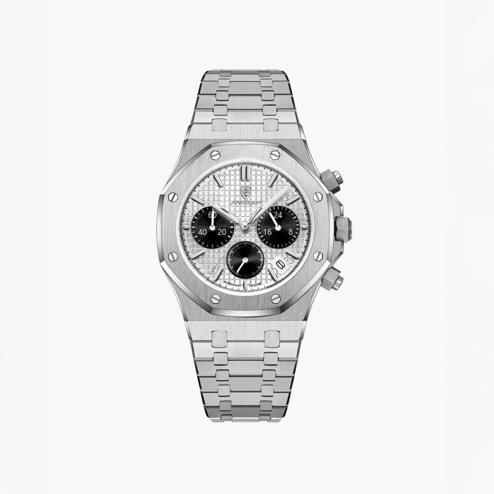 Aegion™ | Modern Chronograph in Steel