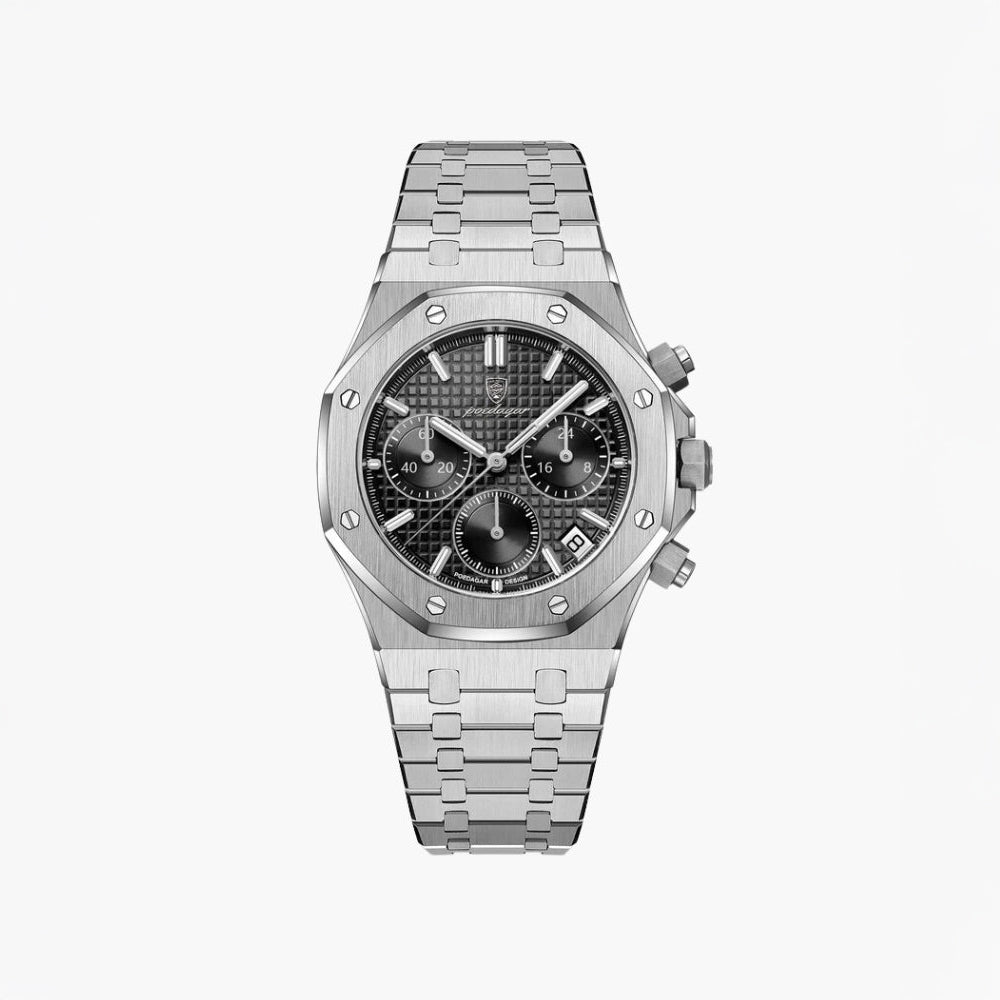 Aegion™ | Modern Chronograph in Steel