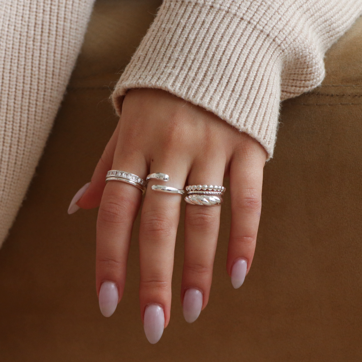 Rings that Embrace with Style