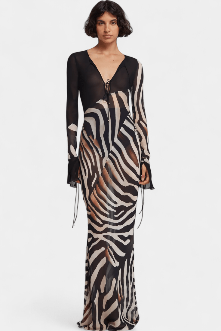 Gry | Zebra Dress