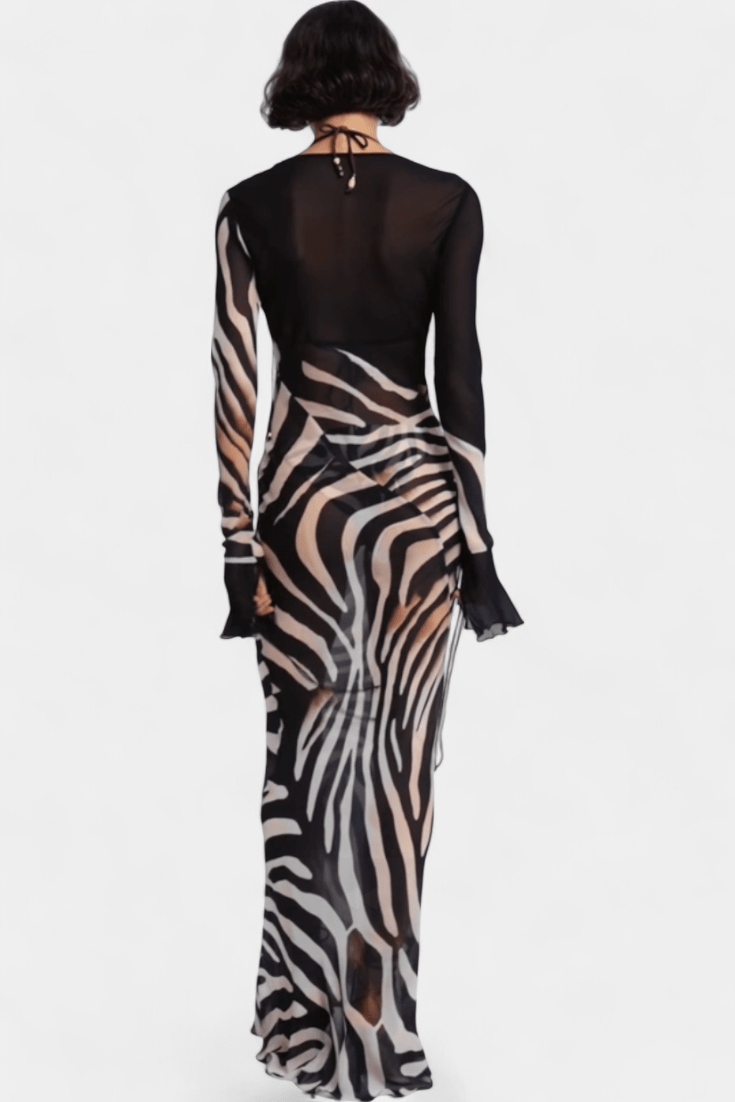 Gry | Zebra Dress