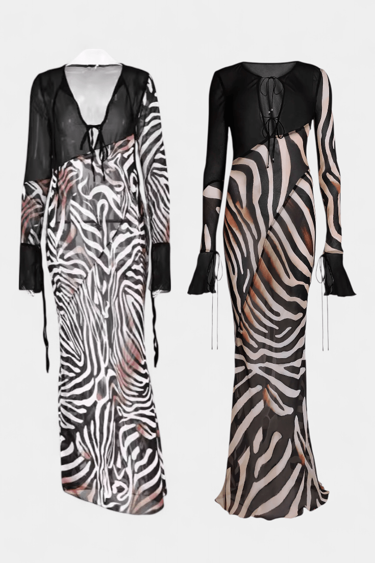 Gry | Zebra Dress