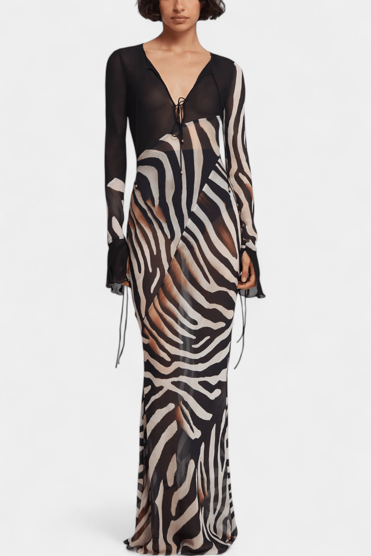 Gry | Zebra Dress