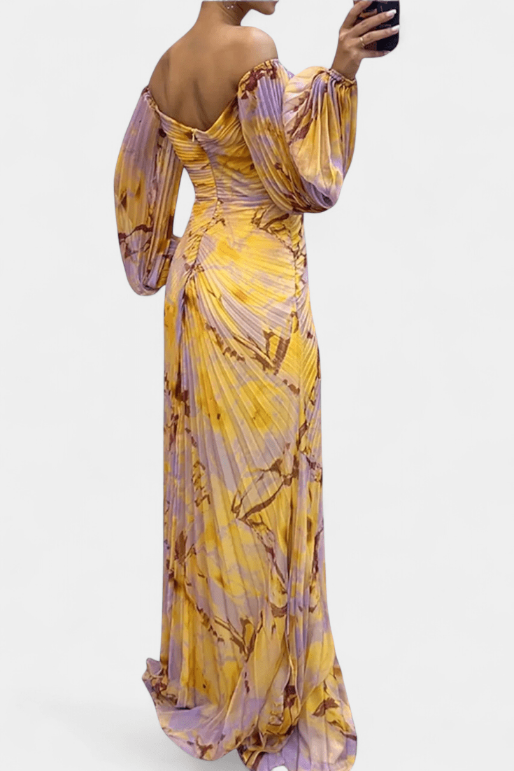 Kirstine | Pleated Maxi Dress