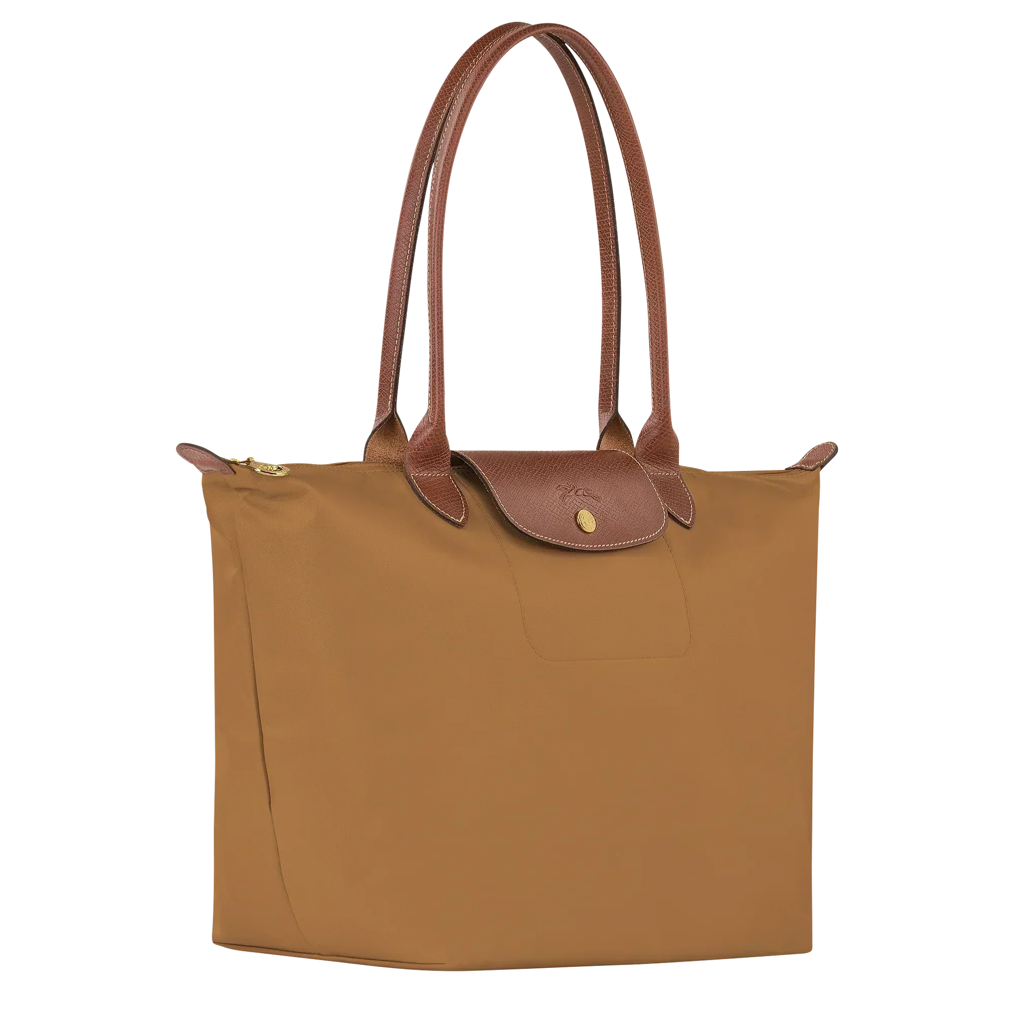 Longchamp - Large Le Pliage Bag, Fawn