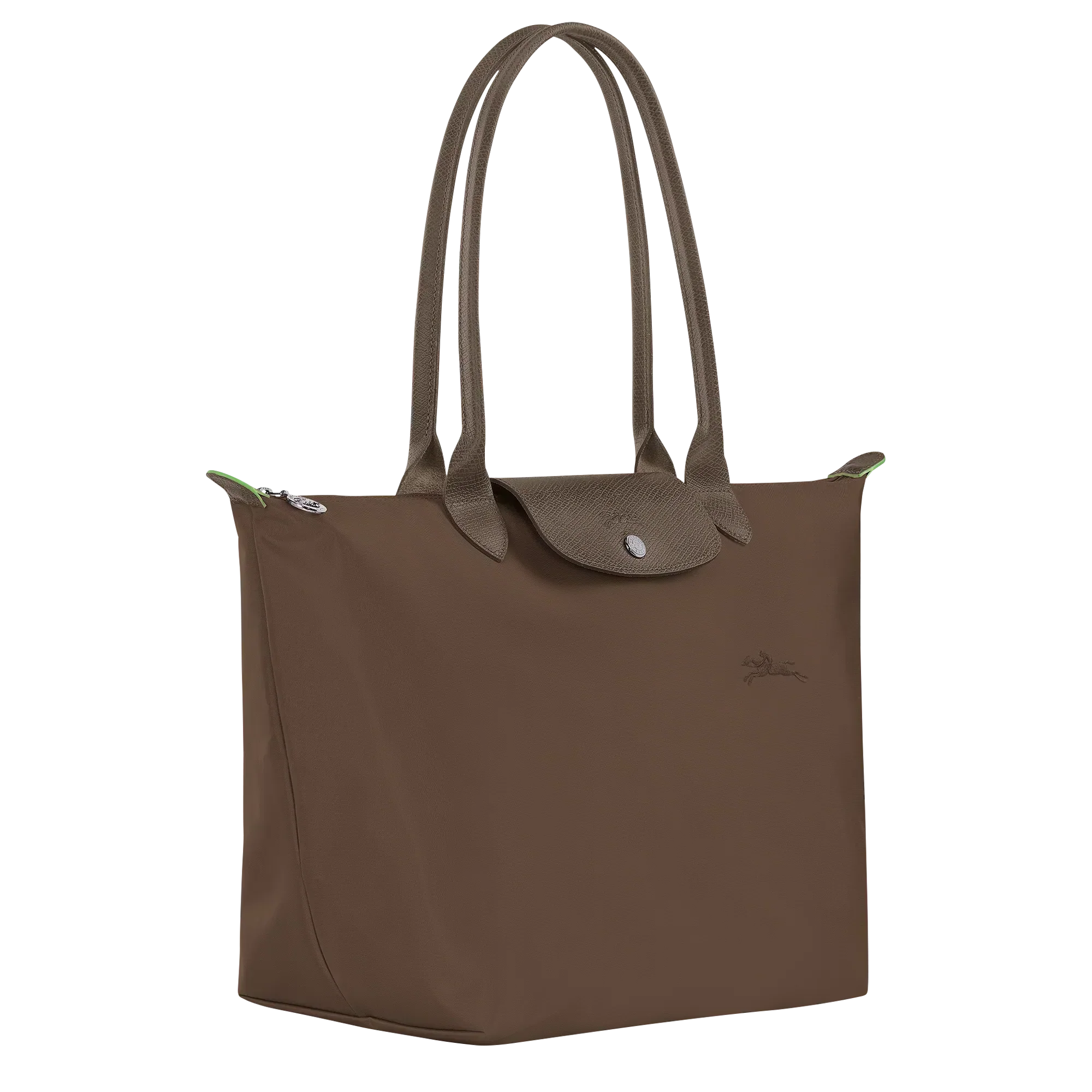 Longchamp - Large Le Pliage Bag, Earth