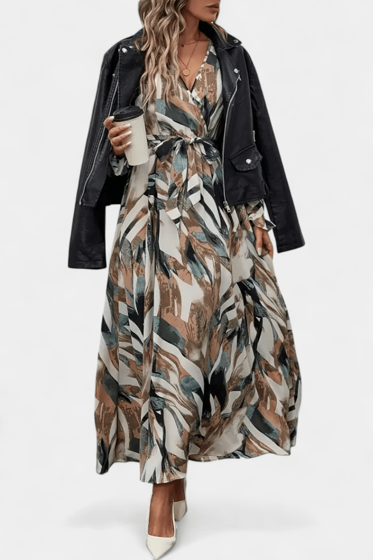 Mille | V-neck dress