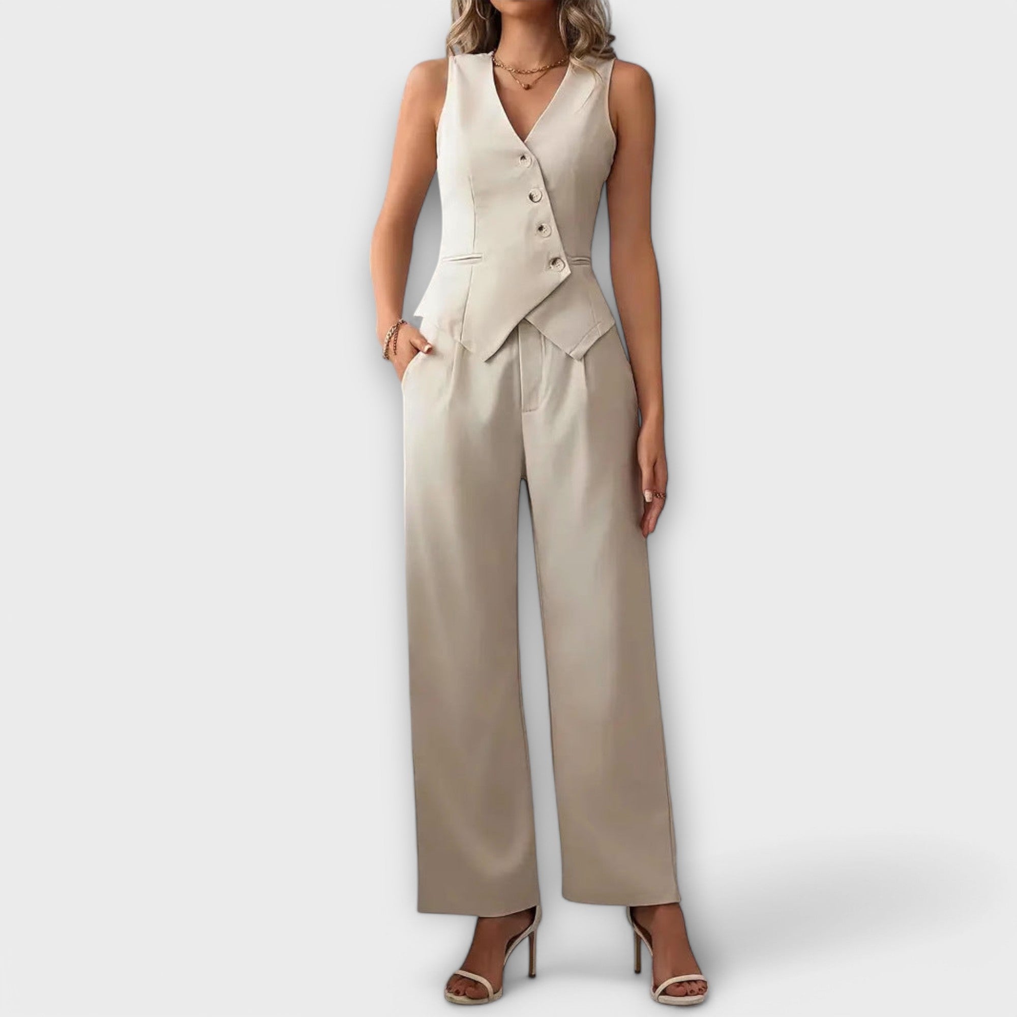 Vest and Pants Set
