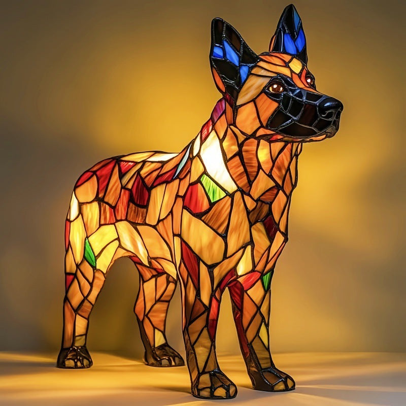 Zouzou – Magical Glass Dog Lamp