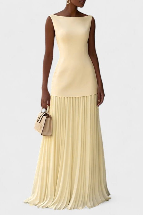 Olivia | Pleated Dress
