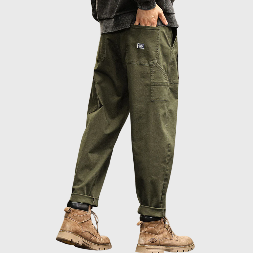 Vintage Utility Casual Pants