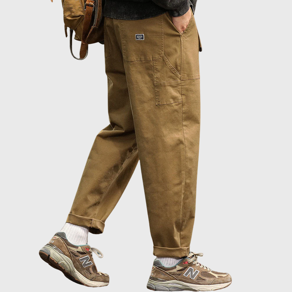 Vintage Utility Casual Pants